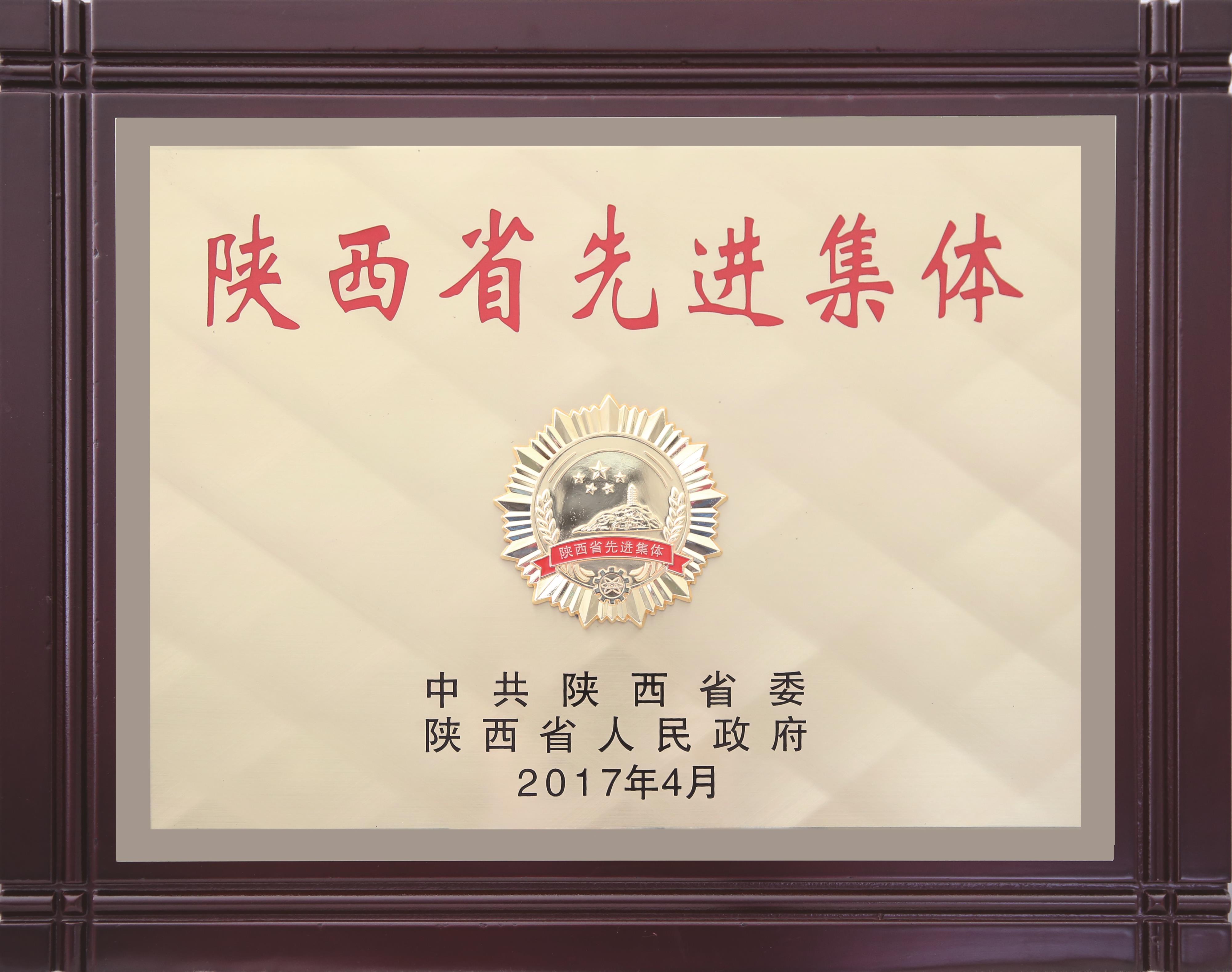 陕西省先进集體(tǐ)